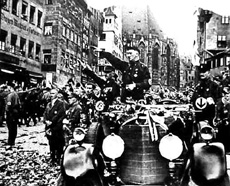 Hindenberg Receiving Hitler