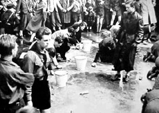 Jews Scrubbing Streets