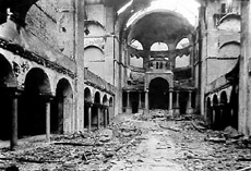 Remains of Fasanenstrasse Synagogue