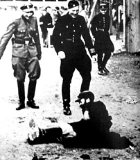 Abusing Polish Jew