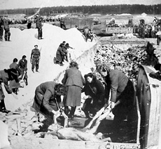 Nazis Burying Jews